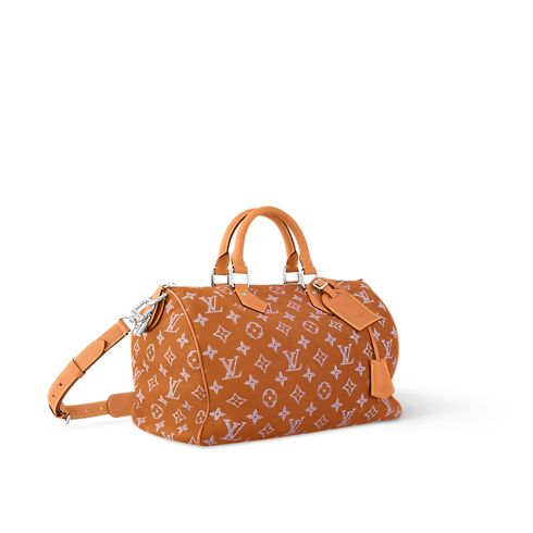 Túi Speedy P9 Bandoulière 40 H40 in Les Extraordinaires's Phụ kiện bằng da và Phụ kiện du lịch Speedy P9 collections by Louis Vuitton (Thu phóng sản phẩm)