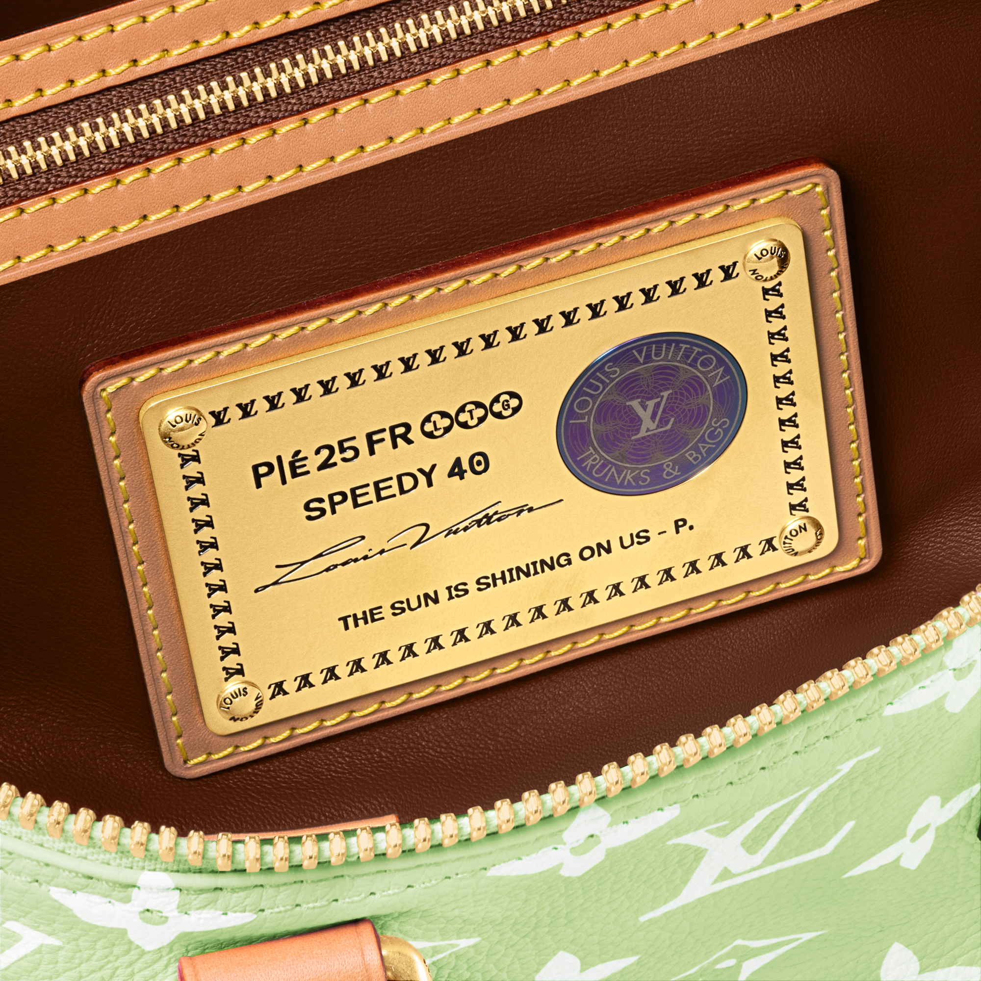 Túi Speedy P9 Bandoulière 40 Autres Cuirs Monogram in Les Extraordinaires