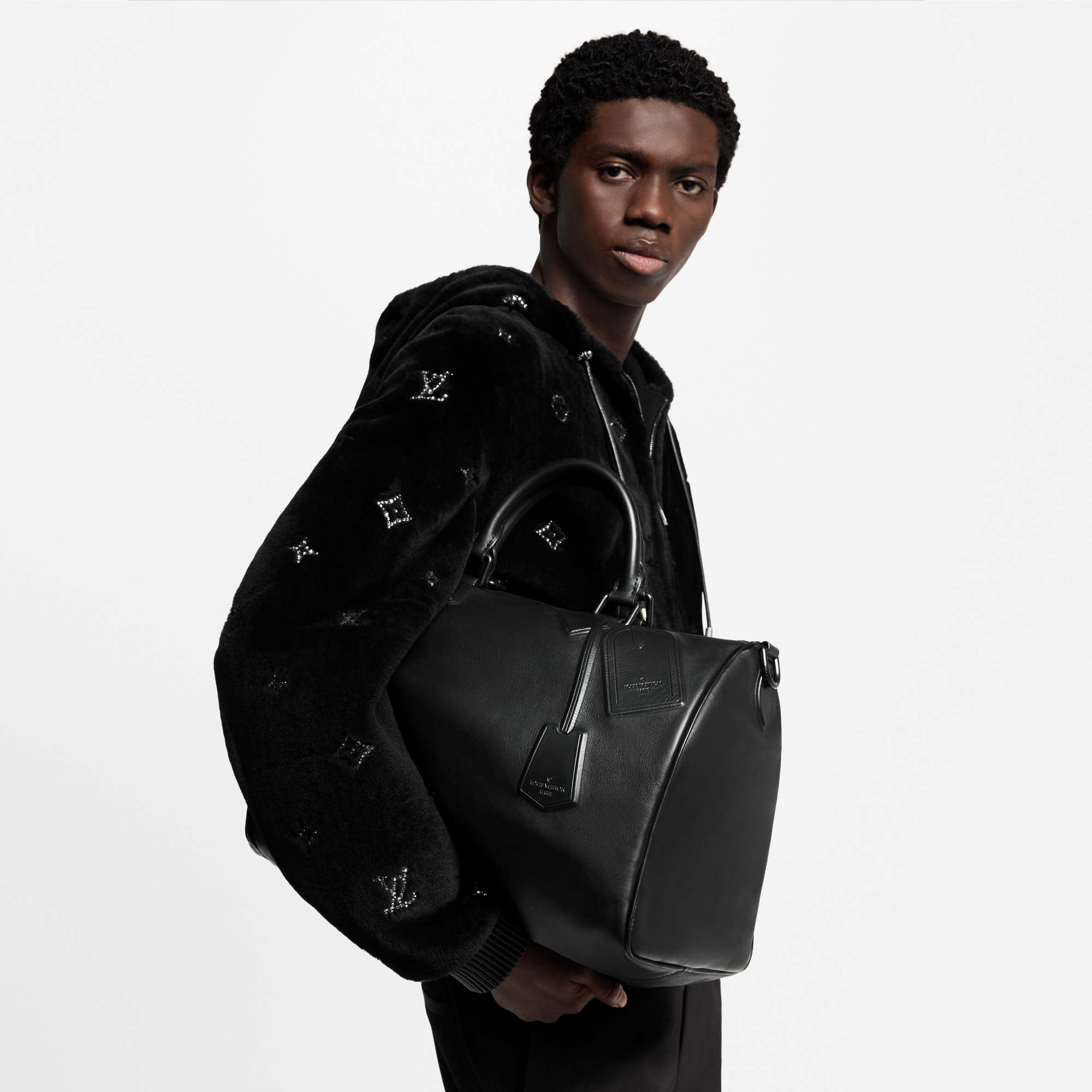 Túi Speedy P9 Bandoulière 40 Các loại da khác in Les Extraordinaires