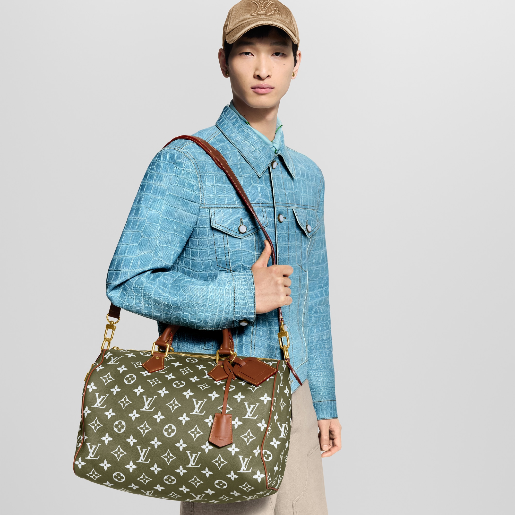 Túi Speedy P9 Bandoulière 40 Autres Cuirs Monogram in Les Extraordinaires