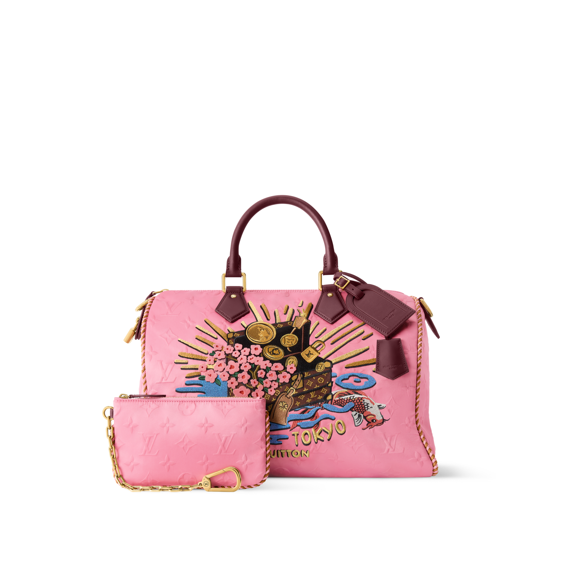 Túi Speedy P9 Bandoulière 40 Các loại Monogram Canvas khác in Đồ Nam