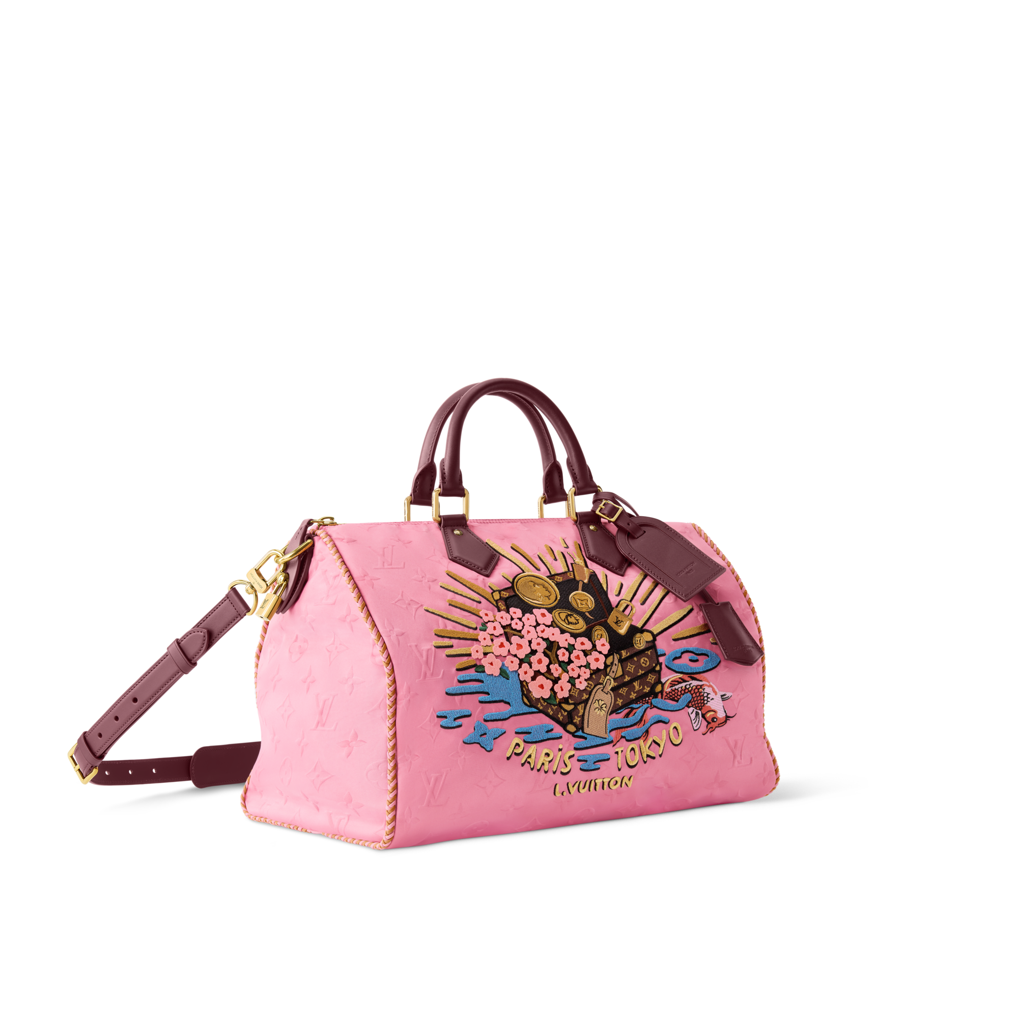 Túi Speedy P9 Bandoulière 40 Các loại Monogram Canvas khác in Đồ Nam