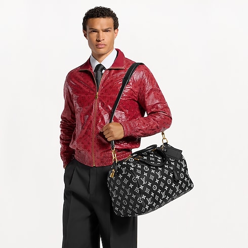 Túi Speedy P9 Bandoulière 40 H40 in Túi và Phụ kiện bằng da's Túi Speedy P9 } collections by Louis Vuitton (Thu phóng sản phẩm)