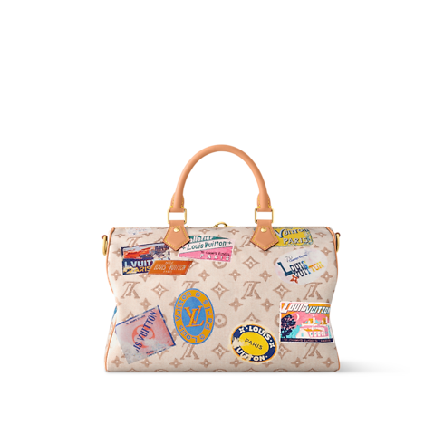 Túi Speedy Soft 30 Các loại Monogram Canvas khác in Túi và Phụ kiện bằng da's Túi xách nữ Túi biểu tượng collections by Louis Vuitton (Thu phóng sản phẩm)