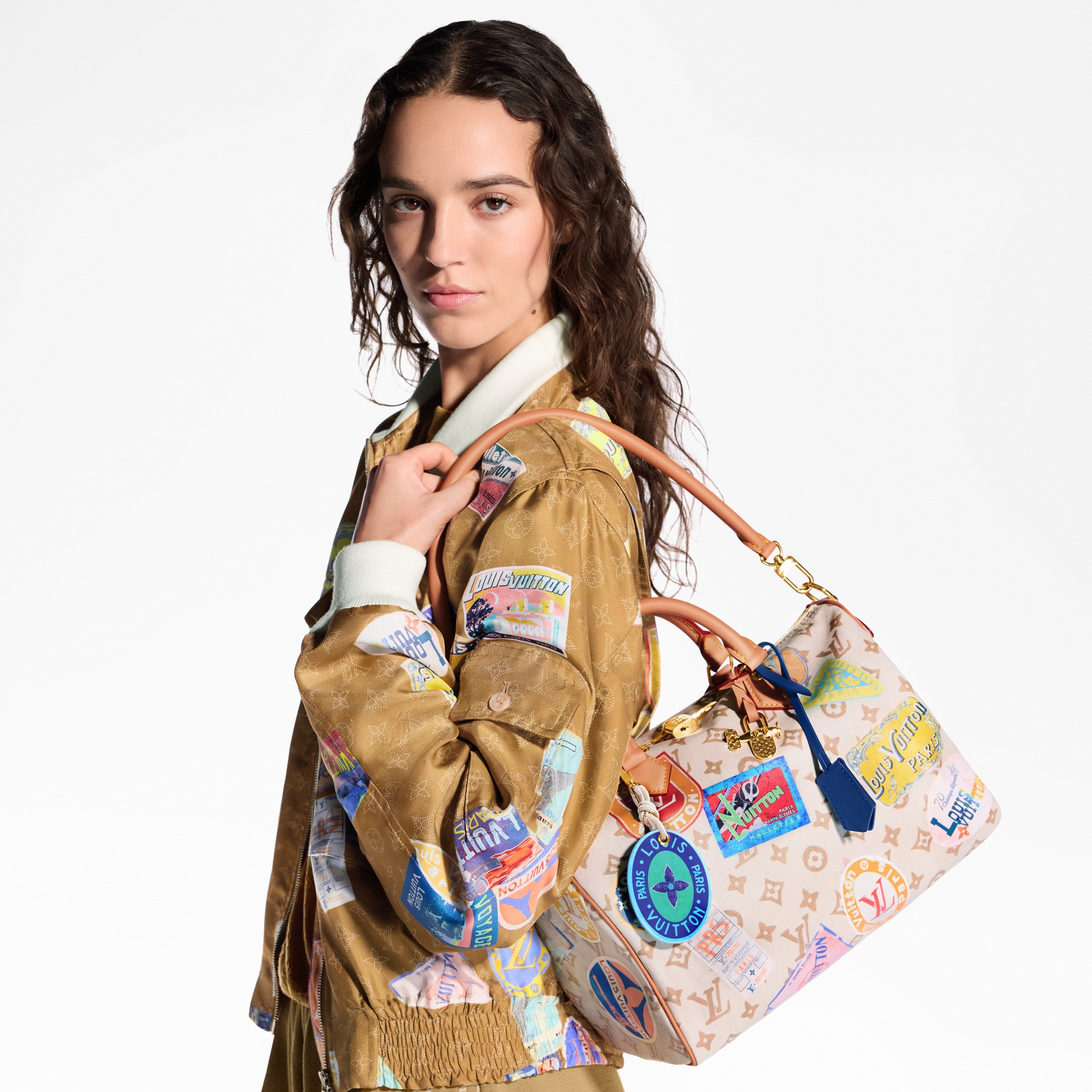 Túi Speedy Soft 30 Các loại Monogram Canvas khác in Túi và Phụ kiện bằng da