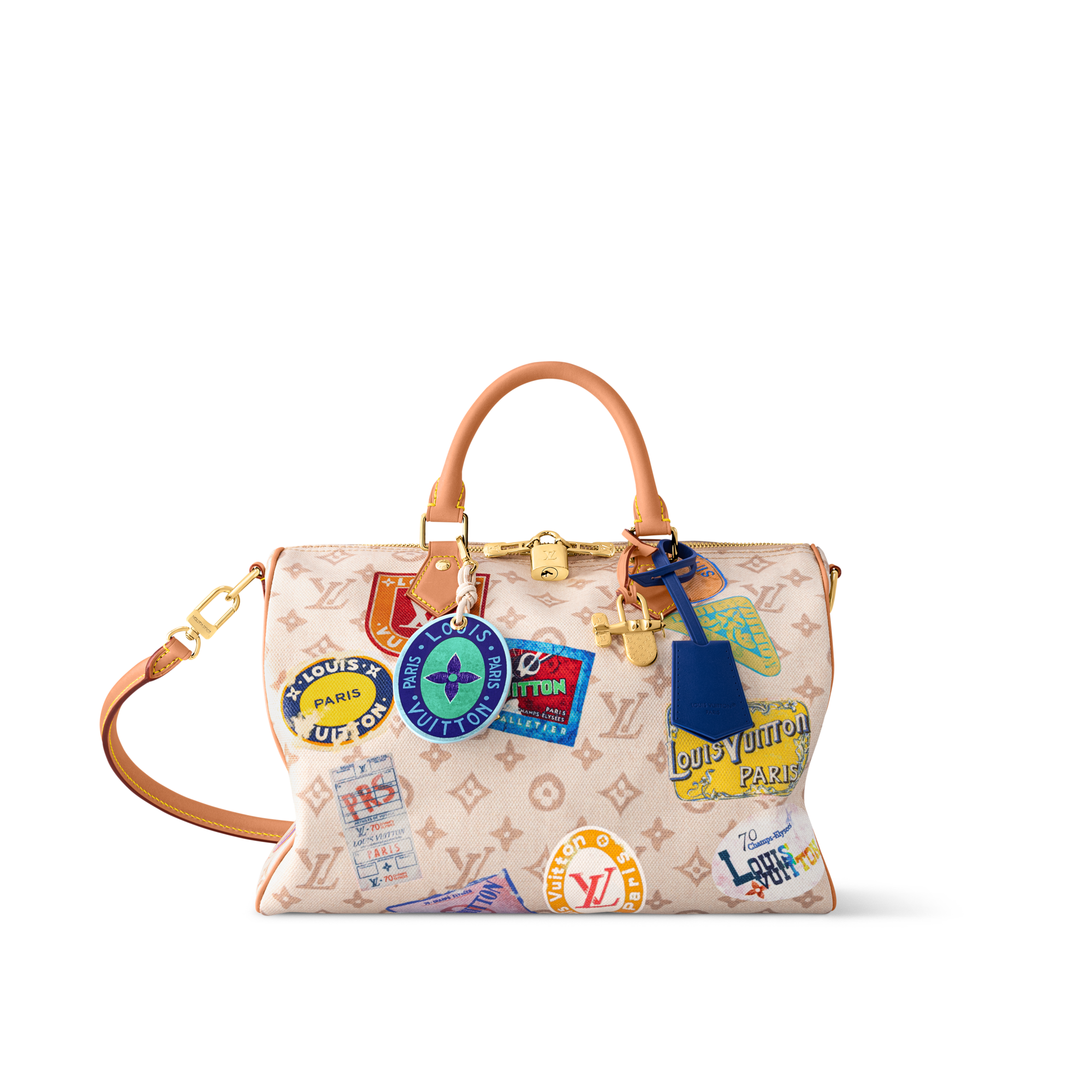 Túi Speedy Soft 30 Các loại Monogram Canvas khác in Túi và Phụ kiện bằng da