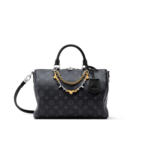 Túi Speedy Soft 30 Monogram Eclipse in Túi và Phụ kiện bằng da's Túi xách nữ Túi biểu tượng collections by Louis Vuitton (Thu phóng sản phẩm)