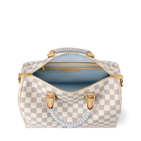 Speedy Soft 30 Damier Azur Canvas in Túi và Phụ kiện bằng da's Túi xách nữ Túi biểu tượng collections by Louis Vuitton (Thu phóng sản phẩm)
