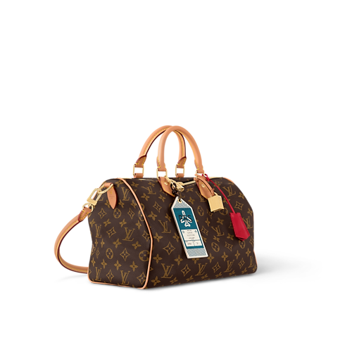 Túi Speedy Soft 30 Crafty Monogram in Đồ Nữ's Túi Tất cả Túi collections by Louis Vuitton (Thu phóng sản phẩm)