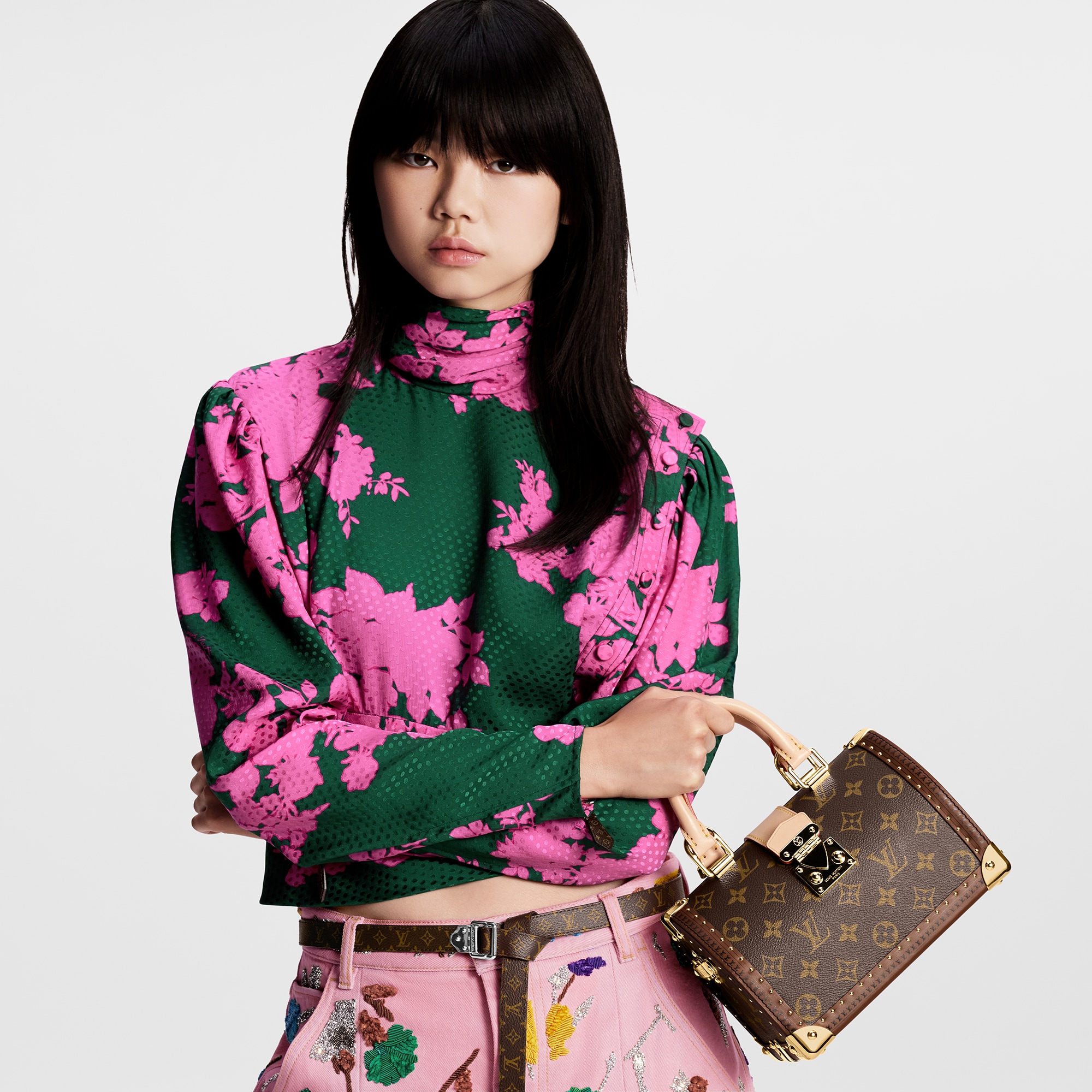 Túi Dạng Hộp Speedy Trunk 20 Monogram in Les Extraordinaires