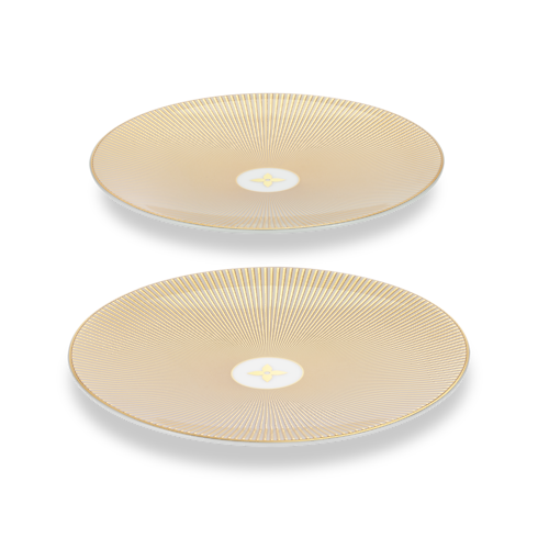 Bộ Đĩa Splendor - 2 Chiếc in Rương, Phụ kiện du lịch và Trang trí nội thất's Trang trí nội thất và Nghệ thuật không gian phòng ăn Nghệ thuật không gian phòng ăn collections by Louis Vuitton (Thu phóng sản phẩm)