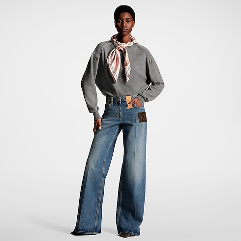 Quần Jean in Đồ Nữ's Trang phục Quần dài collections by Louis Vuitton (Thu phóng sản phẩm)