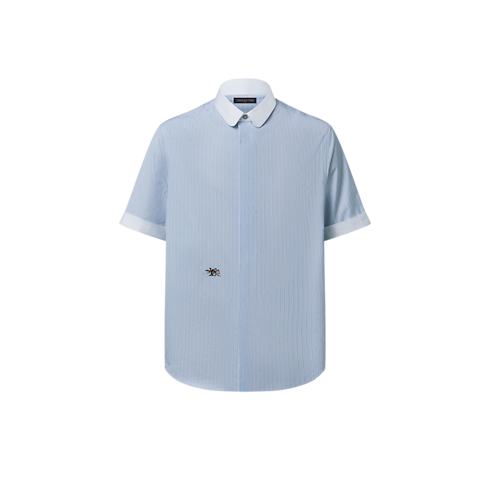 Áo Sơ Mi Ngắn Tay in Đồ Nam's Trang phục Áo sơ mi collections by Louis Vuitton (Thu phóng sản phẩm)