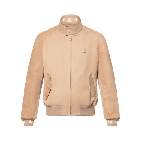 Áo Khoác Da in Đồ Nam's Trang phục Áo khoác ngoài collections by Louis Vuitton (Thu phóng sản phẩm)