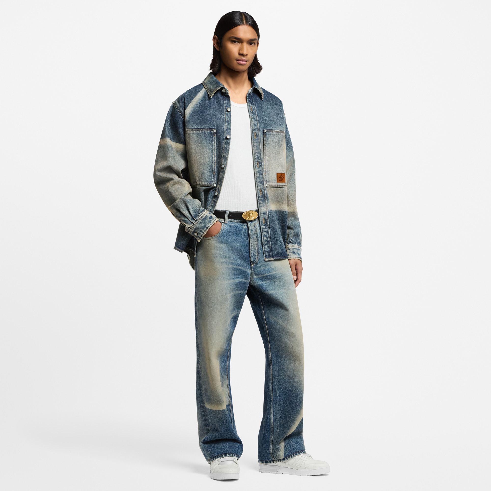 Áo Sơ Mi Denim  in Đồ Nam