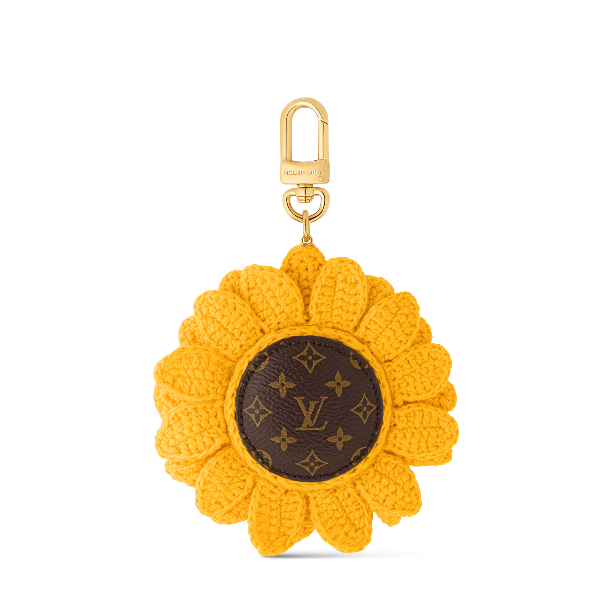 Phụ Kiện Treo Túi Sunflower Crochet . in Đồ Nữ