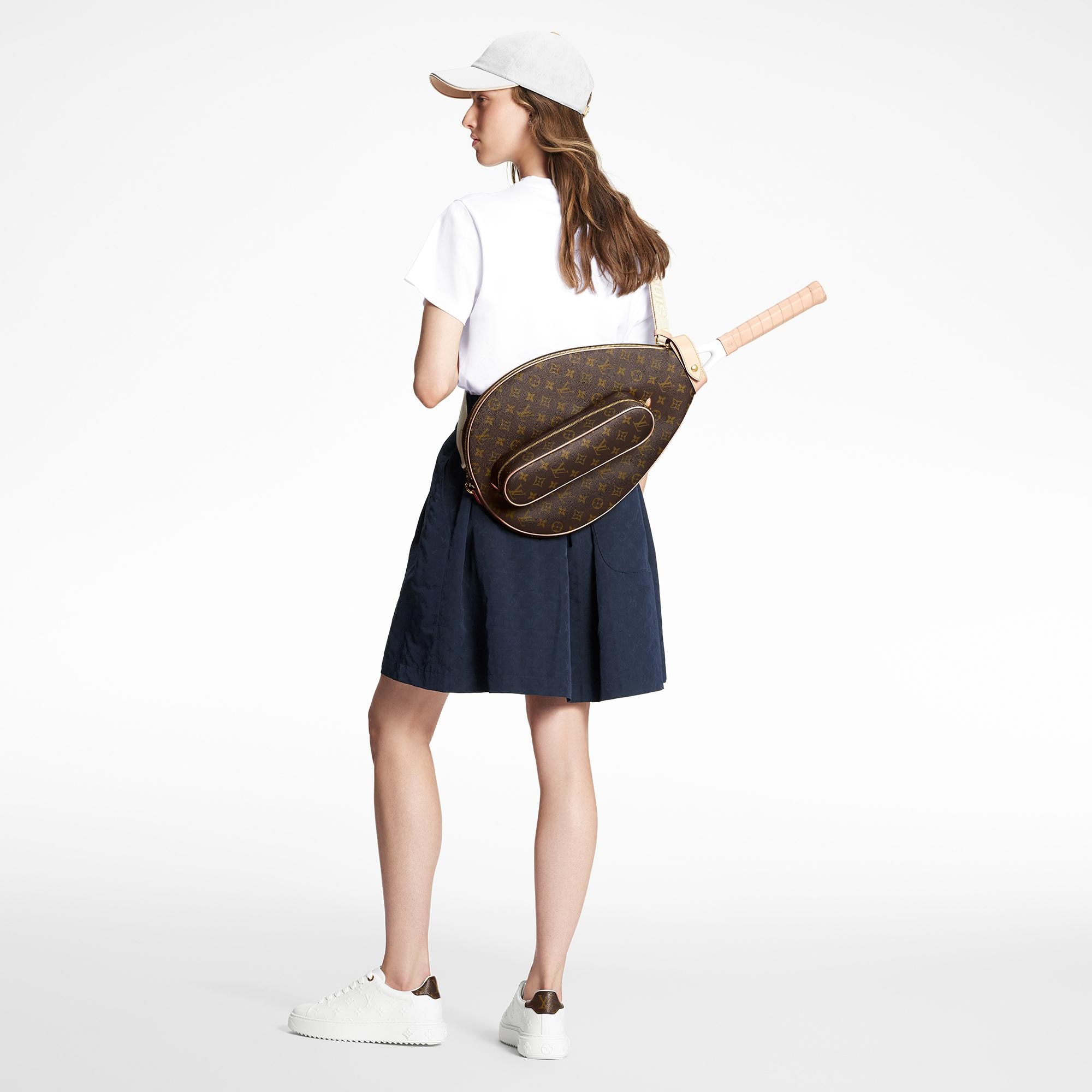 Túi Đựng Vợt Tennis Suzanne Etui  Monogram in Rương, Phụ kiện du lịch và Trang trí nội thất