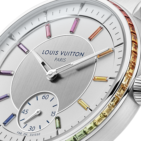 Đồng Hồ Tambour Automatic 40MM in Đồng hồ's Tất cả Đồng hồ } collections by Louis Vuitton (Thu phóng sản phẩm)