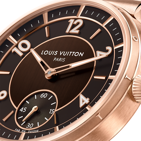 Đồng Hồ Tambour Automatic 40MM in Đồng hồ's Tất cả Đồng hồ } collections by Louis Vuitton (Thu phóng sản phẩm)