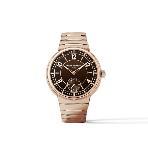 Đồng Hồ Tambour Automatic 40MM in Đồng hồ's Tất cả Đồng hồ } collections by Louis Vuitton (Thu phóng sản phẩm)