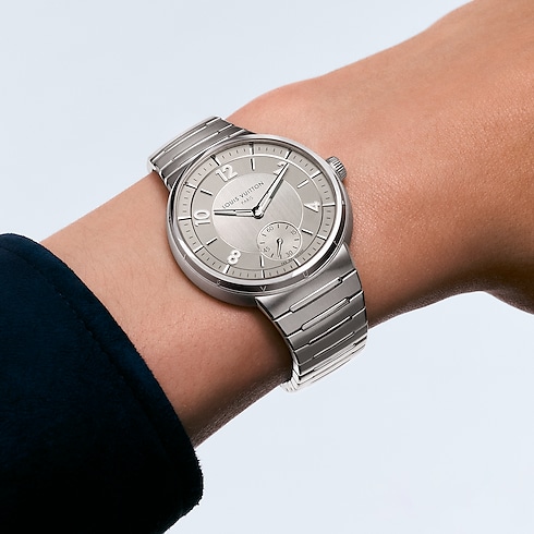 Đồng Hồ Tambour Automatic 40MM in Đồng hồ's Tất cả Đồng hồ } collections by Louis Vuitton (Thu phóng sản phẩm)