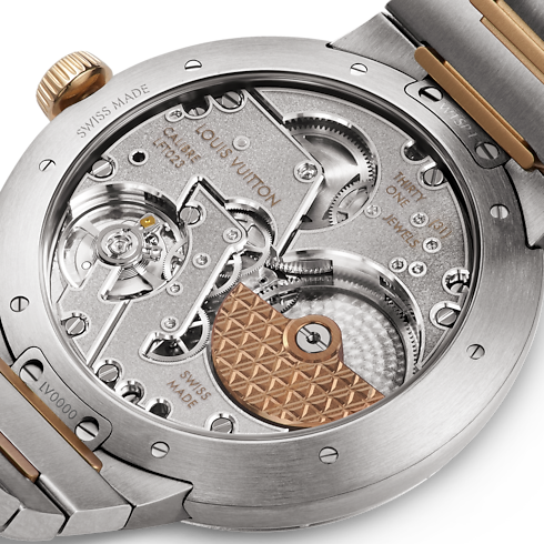 Đồng Hồ Tambour Automatic 40MM in Đồng hồ's Tất cả Đồng hồ } collections by Louis Vuitton (Thu phóng sản phẩm)