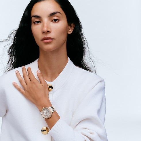 Đồng Hồ Tambour Automatic 40MM in Đồng hồ's Tất cả Đồng hồ } collections by Louis Vuitton (Thu phóng sản phẩm)