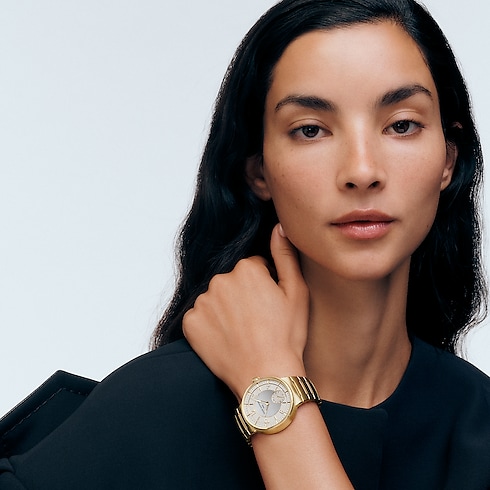 Đồng Hồ Tambour Automatic 40MM in Đồng hồ's Tất cả Đồng hồ } collections by Louis Vuitton (Thu phóng sản phẩm)