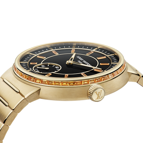 Đồng Hồ Tambour Automatic 40MM in Đồng hồ's Tất cả Đồng hồ } collections by Louis Vuitton (Thu phóng sản phẩm)