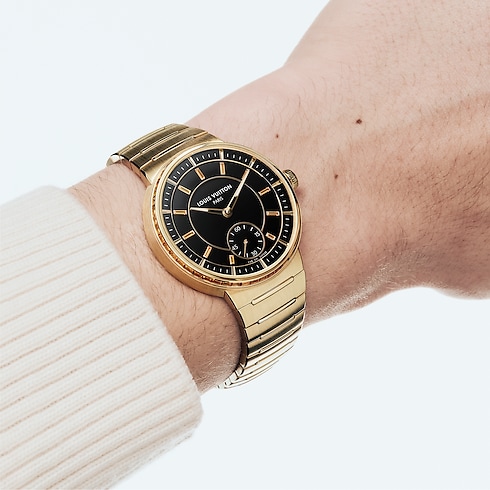 Đồng Hồ Tambour Automatic 40MM in Đồng hồ's Tất cả Đồng hồ } collections by Louis Vuitton (Thu phóng sản phẩm)