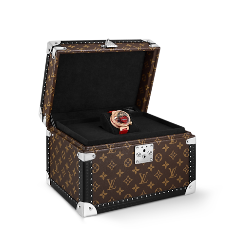 Đồng Hồ Tambour Bushido Automata Manual 46,8MM in Đồng hồ's Tất cả Đồng hồ } collections by Louis Vuitton (Thu phóng sản phẩm)