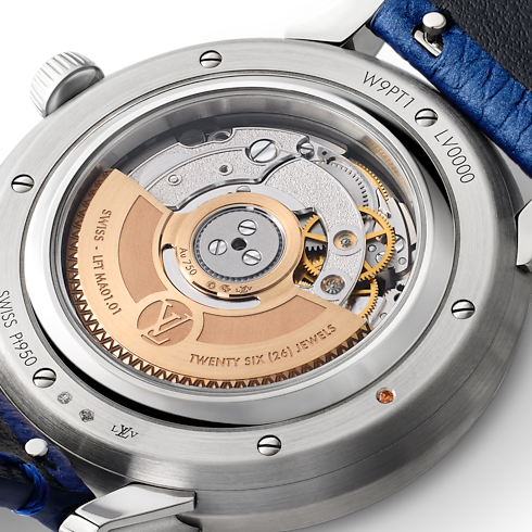 Đồng Hồ Tambour Convergence Automatic 37MM in Đồng hồ's Tất cả Đồng hồ } collections by Louis Vuitton (Thu phóng sản phẩm)