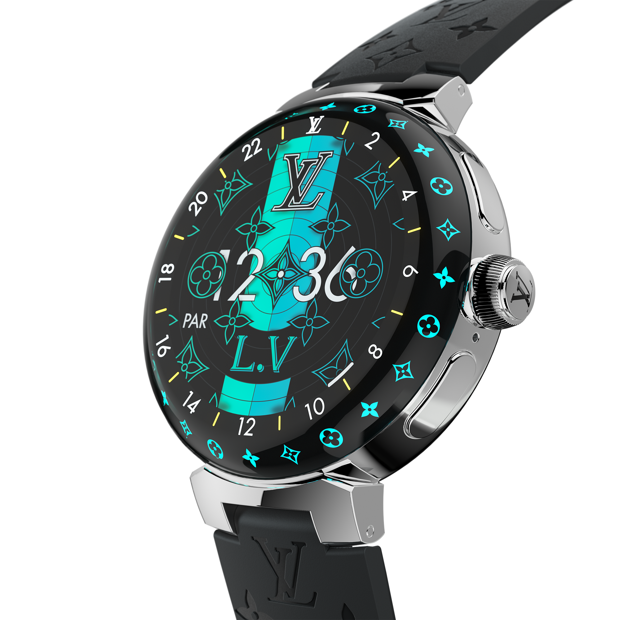 Đồng Hồ Thông Minh Tambour Horizon Light Up  in Rương, Phụ kiện du lịch và Trang trí nội thất