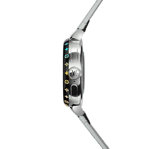 Đồng Hồ Thông Minh Tambour Horizon Light Up in Rương, Phụ kiện du lịch và Trang trí nội thất's Sản phẩm công nghệ và Phụ kiện Thiết bị âm thanh, Đồng hồ thông minh và Phụ kiện collections by Louis Vuitton (Thu phóng sản phẩm)