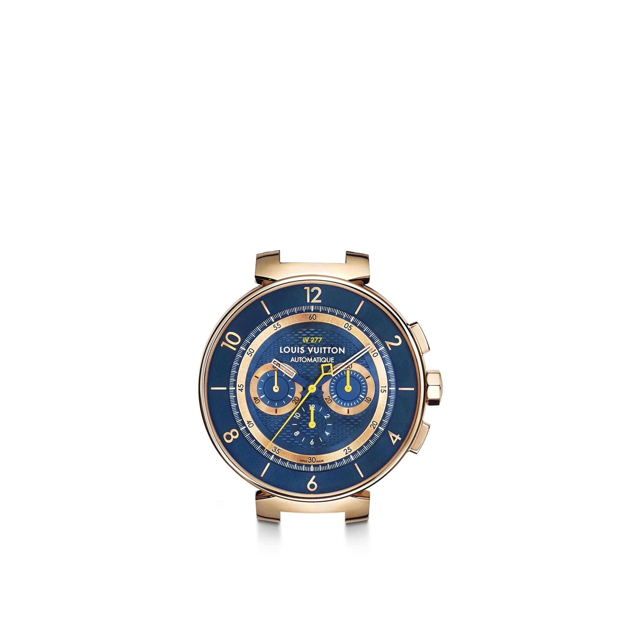 Đồng Hồ Tambour Moon LV277 Chronograph 44  in Đồng hồ