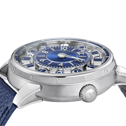 Đồng Hồ Tambour Spin Time Air Automatic 42,5MM in Đồng hồ's Tất cả Đồng hồ } collections by Louis Vuitton (Thu phóng sản phẩm)