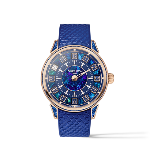 Đồng Hồ Tambour Spin Time Automatic 39,5MM in Đồng hồ's Tất cả Đồng hồ } collections by Louis Vuitton (Thu phóng sản phẩm)