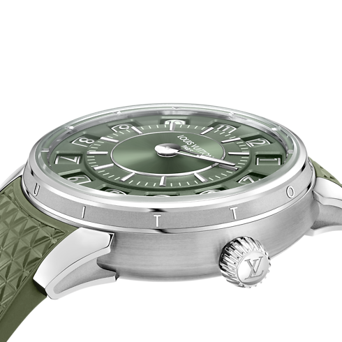 Đồng Hồ Tambour Spin Time Automatic 39,5MM in Đồng hồ's Tất cả Đồng hồ } collections by Louis Vuitton (Thu phóng sản phẩm)