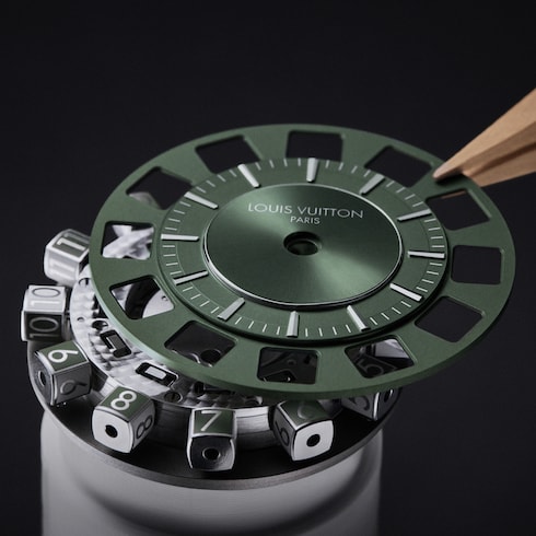 Đồng Hồ Tambour Spin Time Automatic 39,5MM in Đồng hồ's Tất cả Đồng hồ } collections by Louis Vuitton