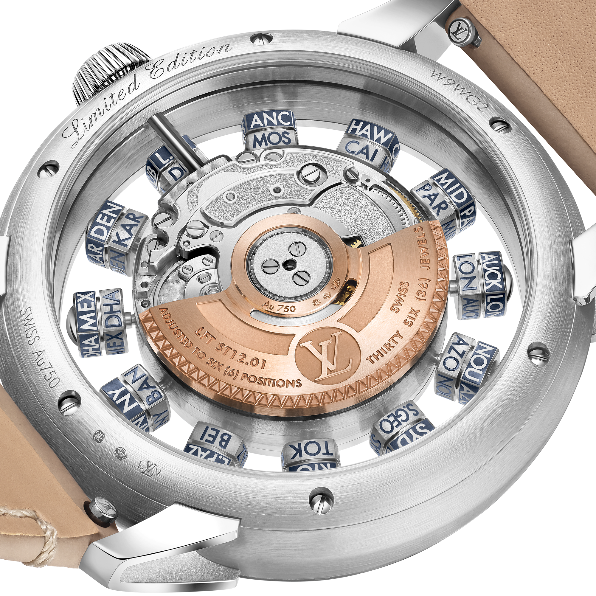 Đồng Hồ Tambour Taiko Spin Time Air Antipode Automatic 42,5MM  in Đồng hồ