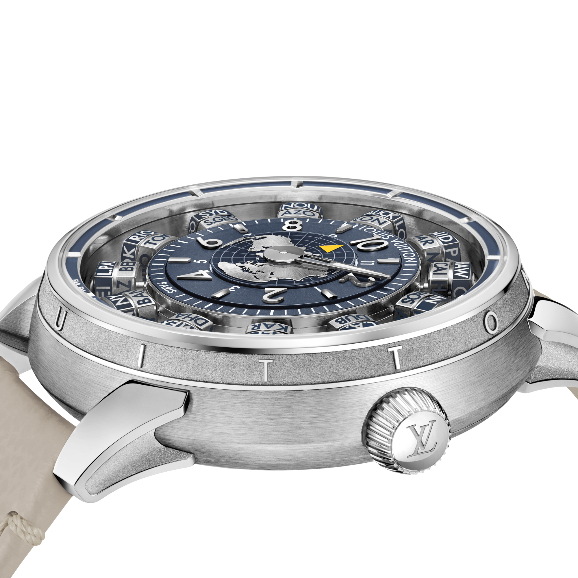 Đồng Hồ Tambour Taiko Spin Time Air Antipode Automatic 42,5MM  in Đồng hồ