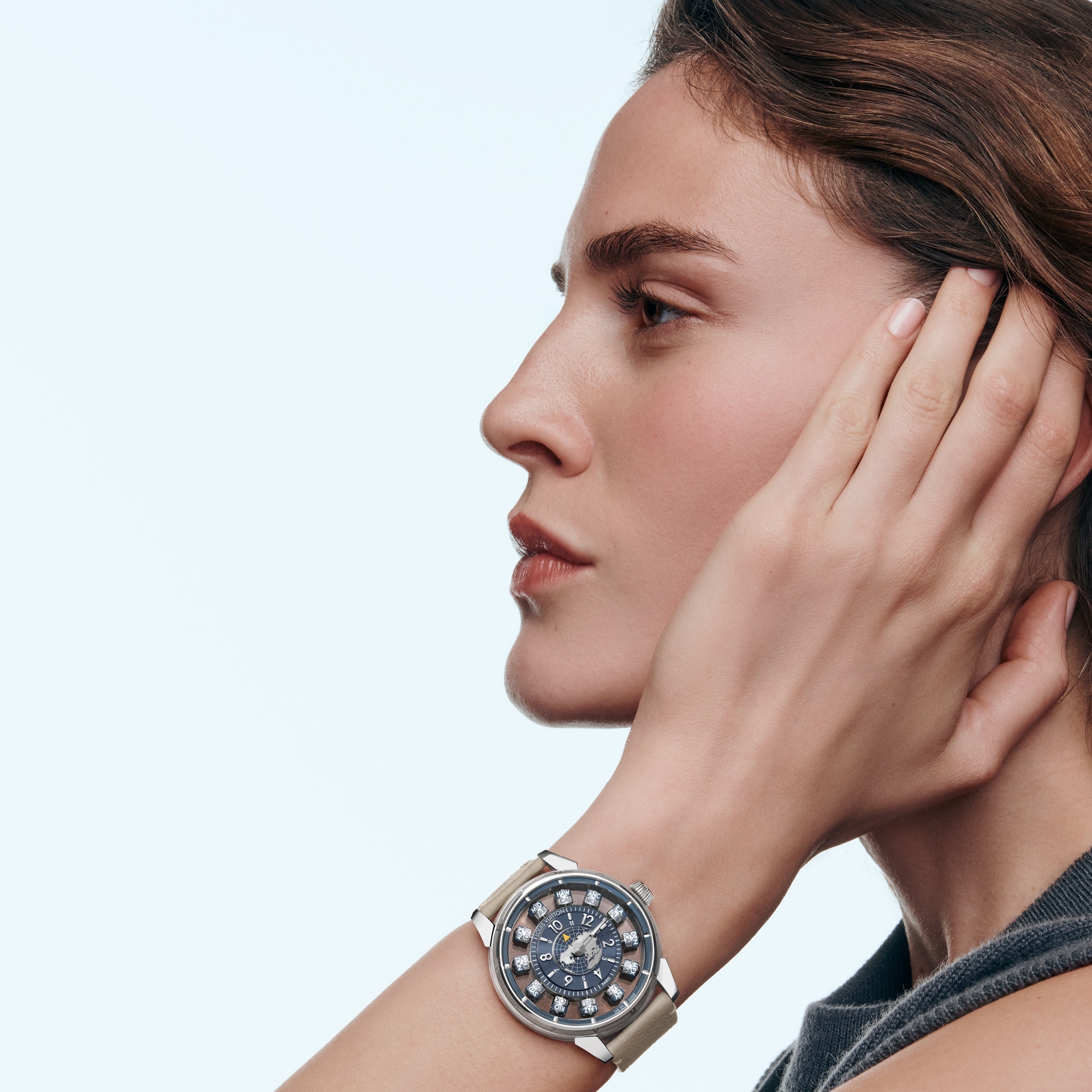 Đồng Hồ Tambour Taiko Spin Time Air Antipode Automatic 42,5MM  in Đồng hồ