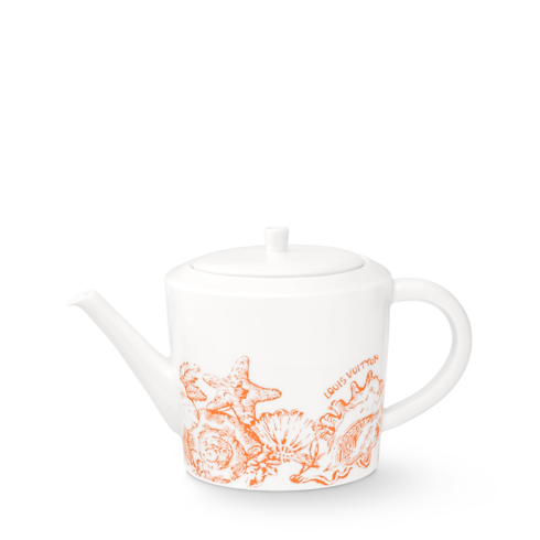 Ấm Trà LV By The Pool in Rương, Phụ kiện du lịch và Trang trí nội thất's Trang trí nội thất và Nghệ thuật không gian phòng ăn Nghệ thuật không gian phòng ăn collections by Louis Vuitton (Thu phóng sản phẩm)