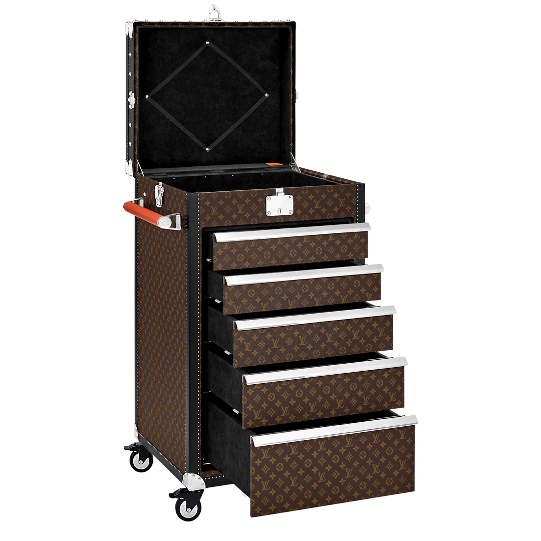 Rương Tooltrunk Monogram Macassar in Les Extraordinaires