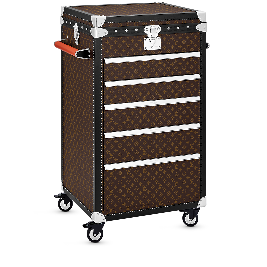 Rương Tooltrunk Monogram Macassar in Les Extraordinaires
