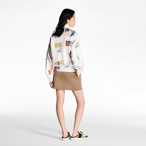 Áo Khoác Bomber in Đồ Nữ's Trang phục Áo khoác ngoài collections by Louis Vuitton (Thu phóng sản phẩm)