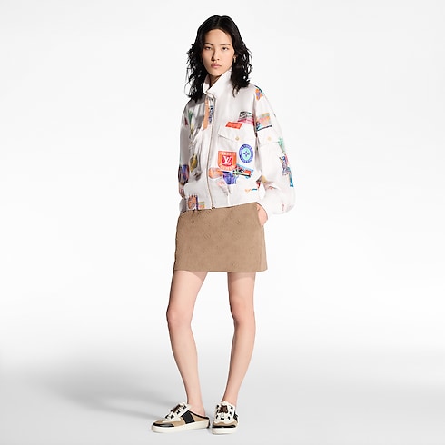Áo Khoác Bomber in Đồ Nữ's Trang phục Áo khoác ngoài collections by Louis Vuitton (Thu phóng sản phẩm)