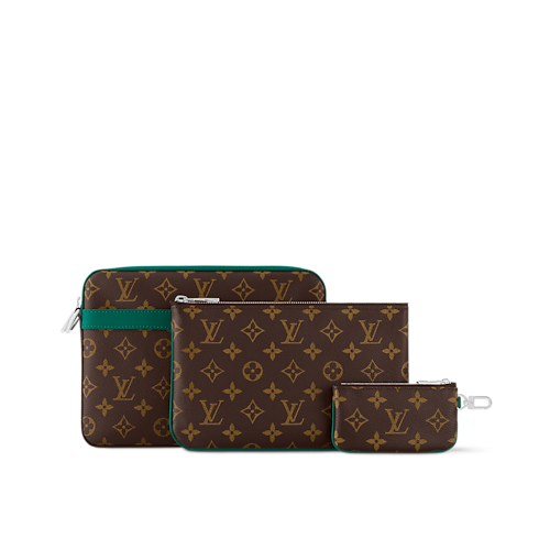 Túi Trio Messenger Monogram Macassar Canvas in Túi và Phụ kiện bằng da's Túi xách nam Mới nhất collections by Louis Vuitton (Thu phóng sản phẩm)