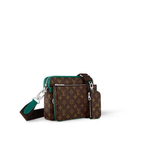 Túi Trio Messenger Monogram Macassar Canvas in Túi và Phụ kiện bằng da's Túi xách nam Mới nhất collections by Louis Vuitton (Thu phóng sản phẩm)