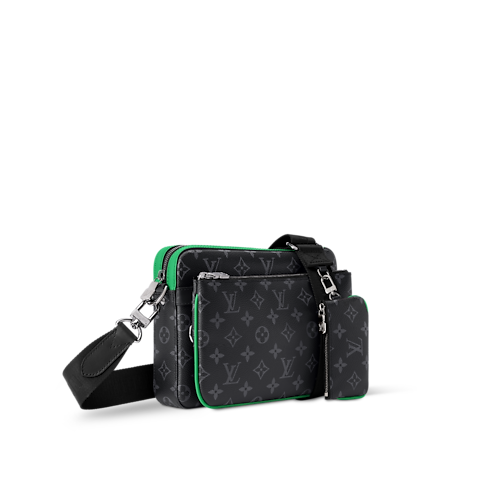 Túi Trio Messenger Monogram Eclipse in Túi và Phụ kiện bằng da's Túi xách nam Mới nhất collections by Louis Vuitton (Thu phóng sản phẩm)